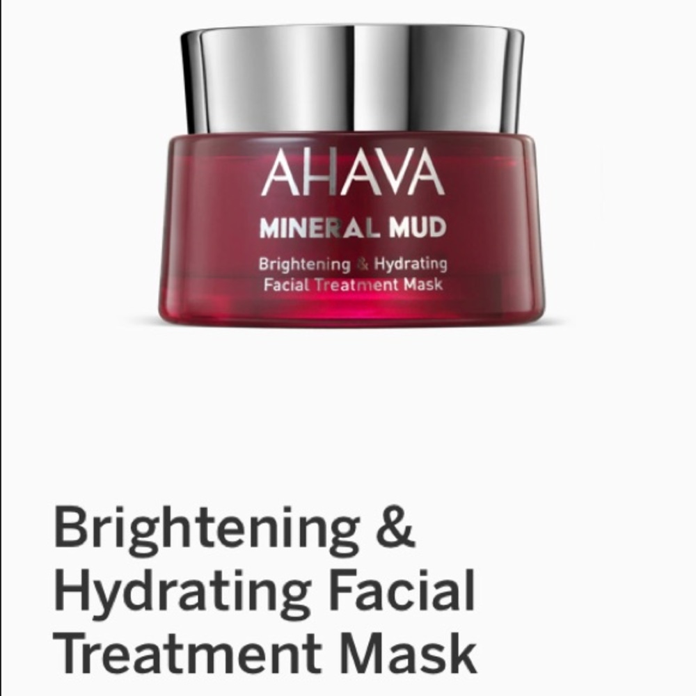 NWT AHAVA Brightening Hydrating Treatment Mask